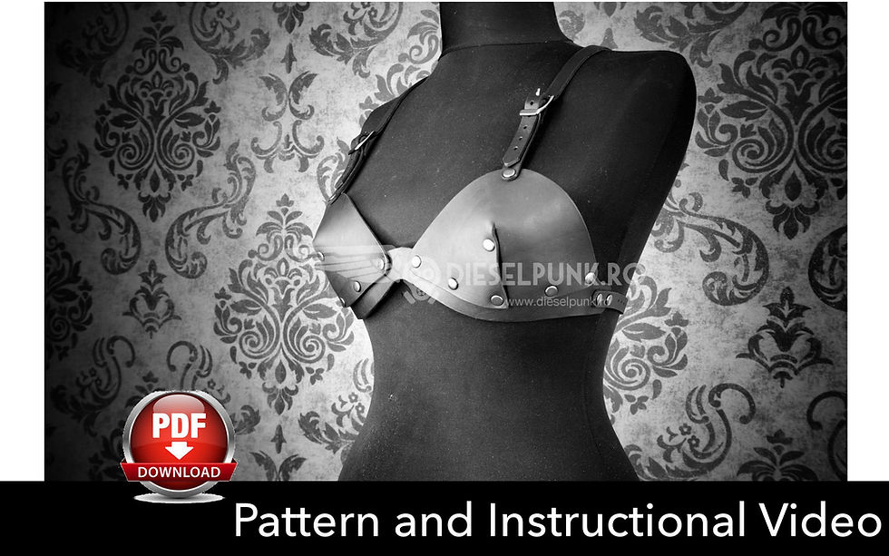 Thumbnail: Bra Pattern - Cosplay DIY - Pdf Download  - Video Tutorial