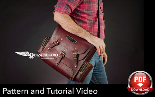 Bag Pattern - Pdf Download - Leather DIY - Camera Bag - Video Tutorial ...
