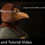 Thumbnail: Leather Hood Pattern - Leather DIY - Pdf Download - Leather Cowl - Video Tutoria