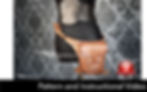 Thumbnail: Bag Pattern - Leather DIY - Pdf Download - Hip Bag - Video Tutorial