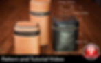 Thumbnail: Leather Box Pattern - Toiletry Bag Pattern - Leather DIY - Pdf Download