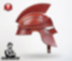 Thumbnail: Greek Helmet Pattern: Leather Cosplay Design - PDF Download