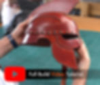 Thumbnail: Greek Helmet Pattern: Leather Cosplay Design - PDF Download