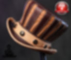 Thumbnail: Steampunk Top Hat Pattern - Leather DIY - Pdf Download - Video Tutorial