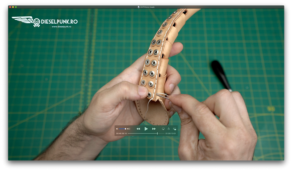 Thumbnail: Cthulhu Mask Pattern - DIY Pattern - Pdf Download - Video Tutorial