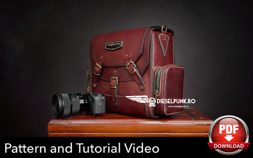 Bag Pattern Pdf Download Leather DIY Camera Bag Video