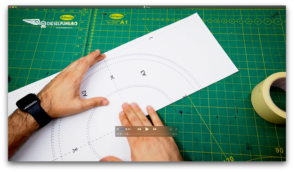 Thumbnail: The Alchemist Leather Hat PATTERN