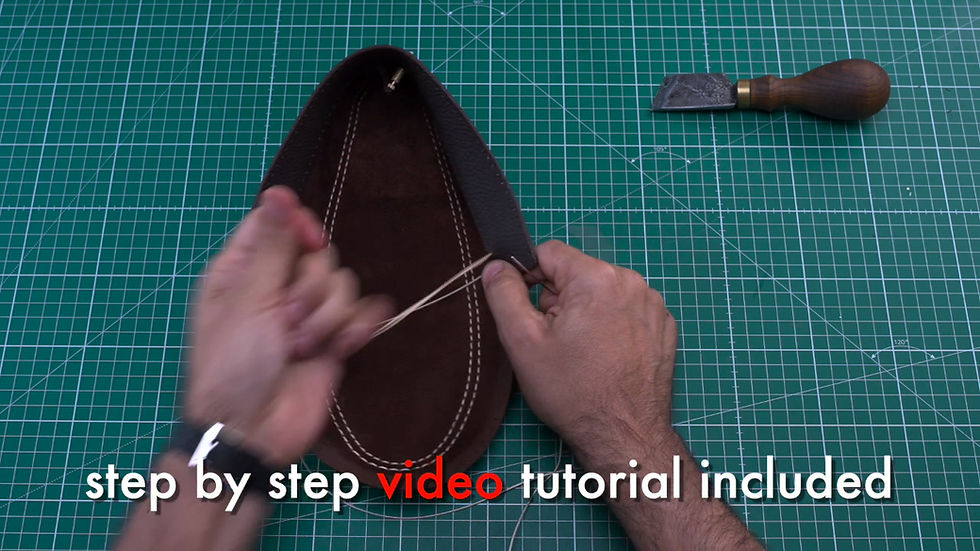Thumbnail: Moccasins Pattern - Shoe Templates - Leather DIY - Pdf Download - Loafers patter