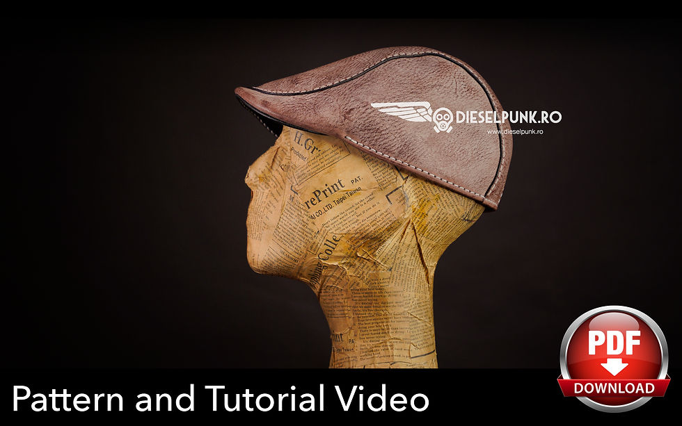 Thumbnail: Flat Cap PATTERN - Duckbill Cap Pattern - Video Tutorial