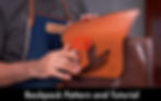 Thumbnail: Backpack Pattern - Leather DIY - Pdf Download - Video Tutorial