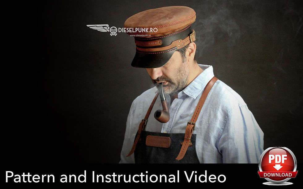 Thumbnail: Leather Hat PATTERN - DIY Hat - Cap Pattern - Video Tutorial