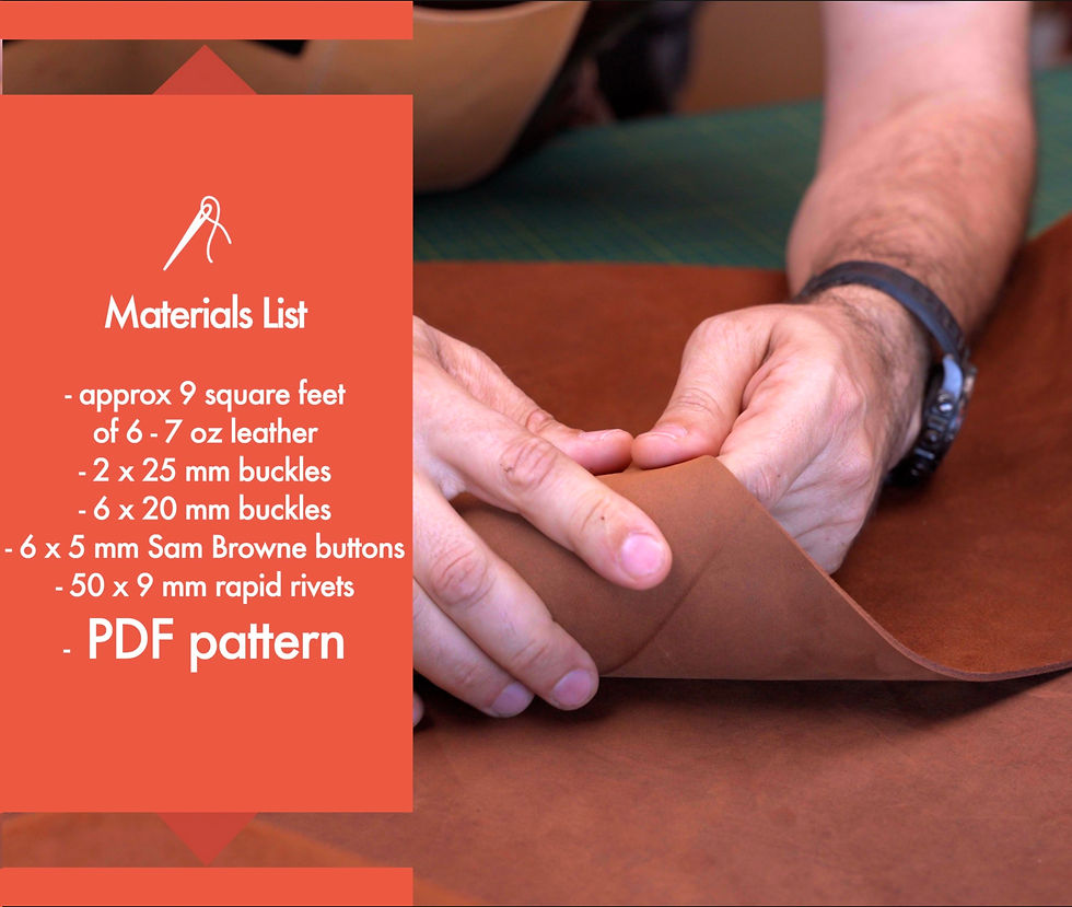 Thumbnail: Tactical Vest and Pouches Pattern Set  - Video Tutorial