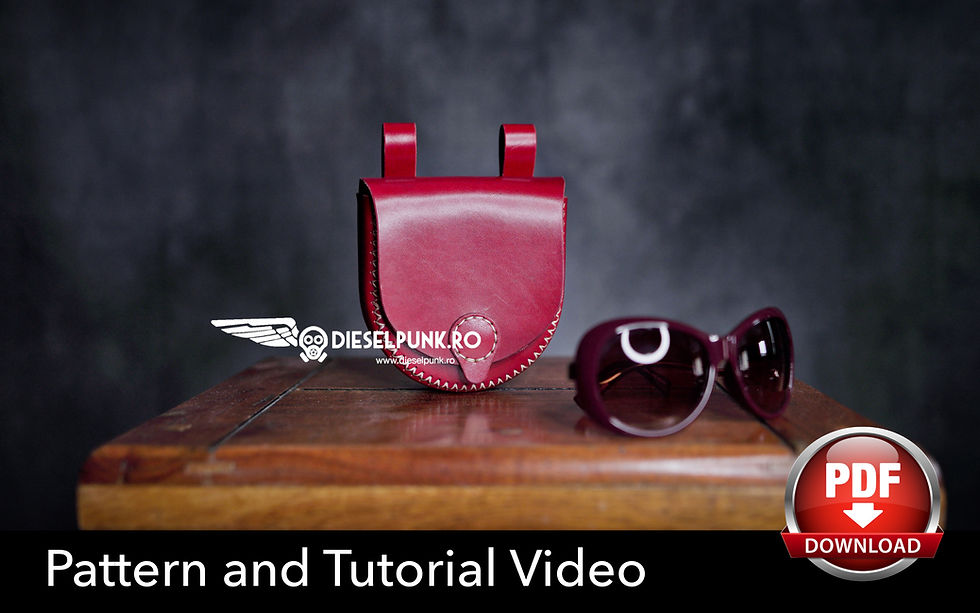 Thumbnail: Ladies Purse and Pouch Pattern - Pdf Download and Video Tutorial