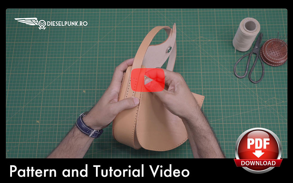 Thumbnail: Fashion Bag Pattern - Signature Fashion Bag - Pdf Download - Video Tutorial