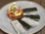 Crispy Seaweed Sashimi Taco