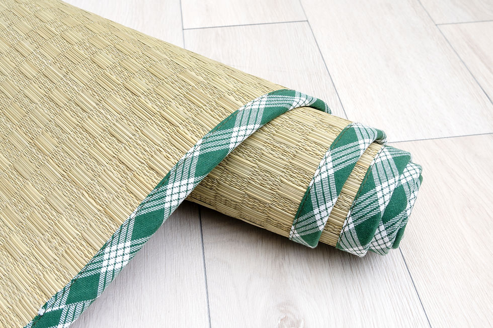 サムネイル： Tatami Yoga Mat Palaka Green