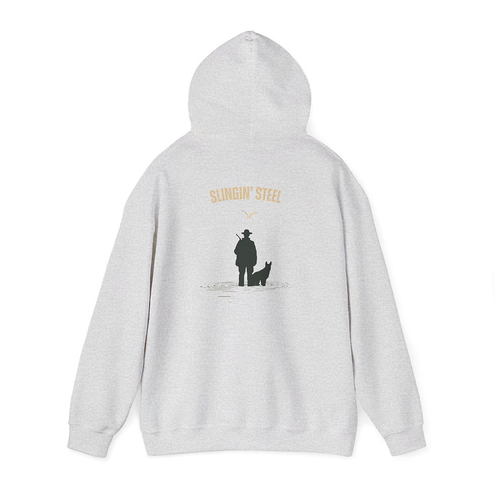 Thumbnail: Slingin' Steel Duck Hunting Hoodie
