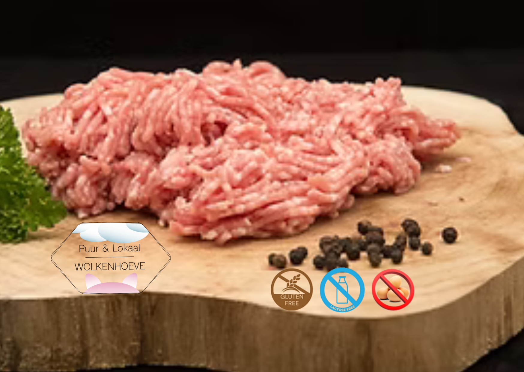 Gehakt (1kg) Gluten- & Lactosevrij