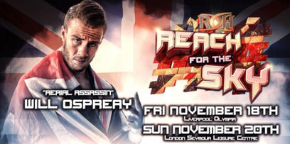 Will Ospreay Flying All Over the Place