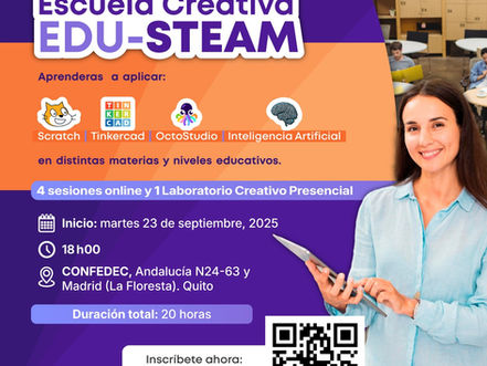 🎓 Participe en la Escuela Creativa EDUSTEAM - OpenLab