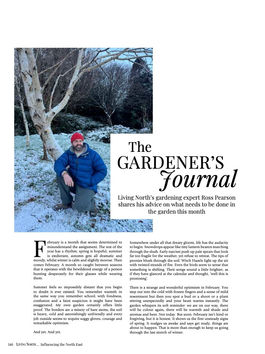 The Gardener's Journal - February