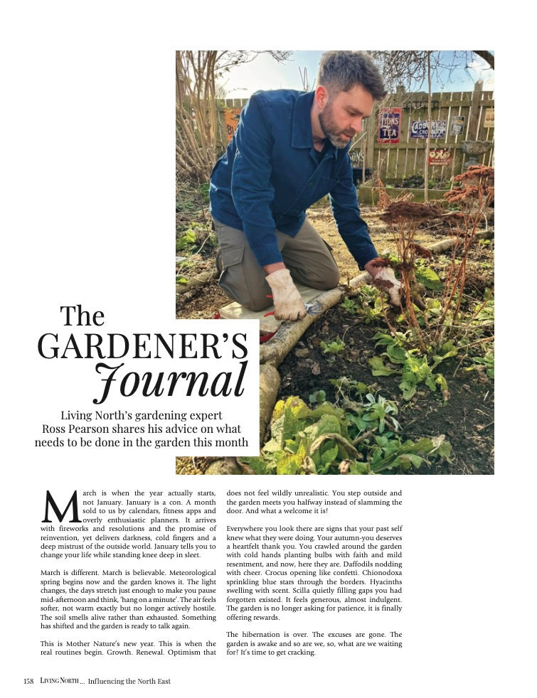 The Gardener's Journal - March