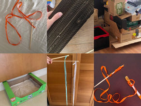 Juguetes, camas y accesorios para gatos hechos es casa