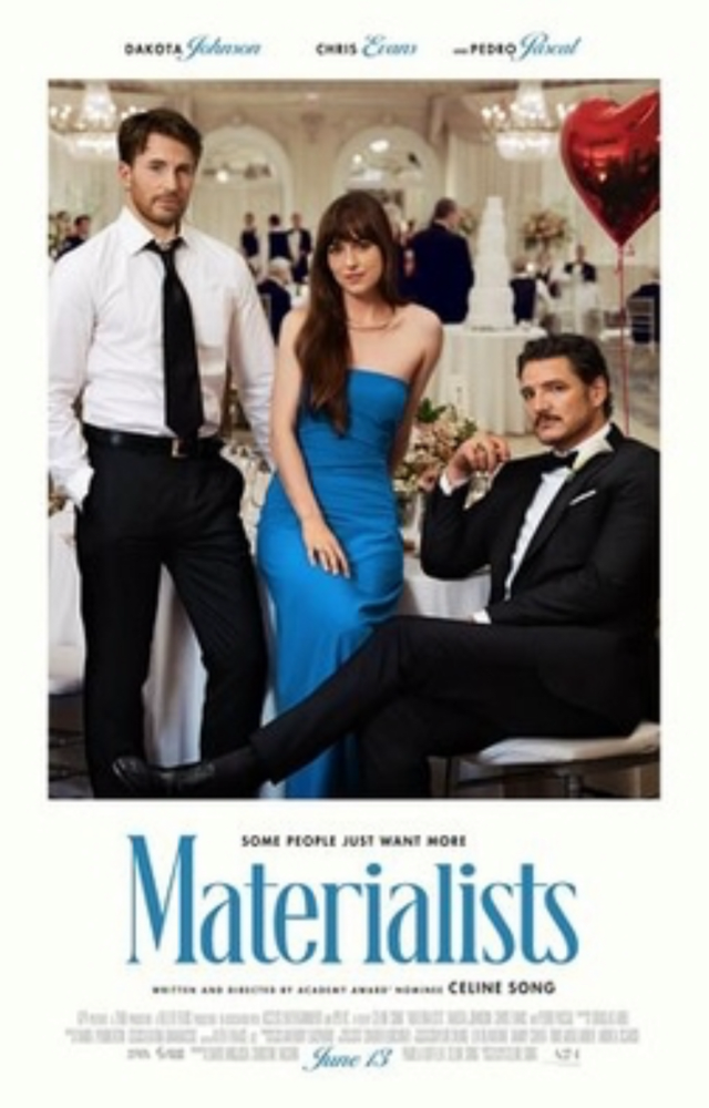 Teaser poster from the movie Materialists by Celine Song