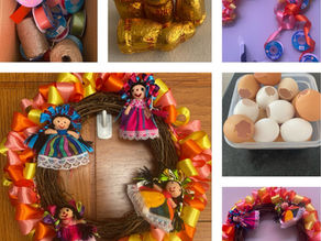 How to decorate your spring wreath: