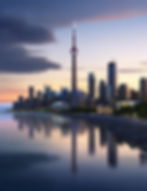Leonardo_Diffusion_XL_dusk_City_scape_of_Toronto_Ontario_Canad_3.jpg