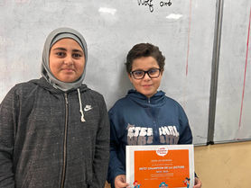 LES PETITS CHAMPIONS DE LA LECTURE FONT LEUR FINALE À Aloys Kobes