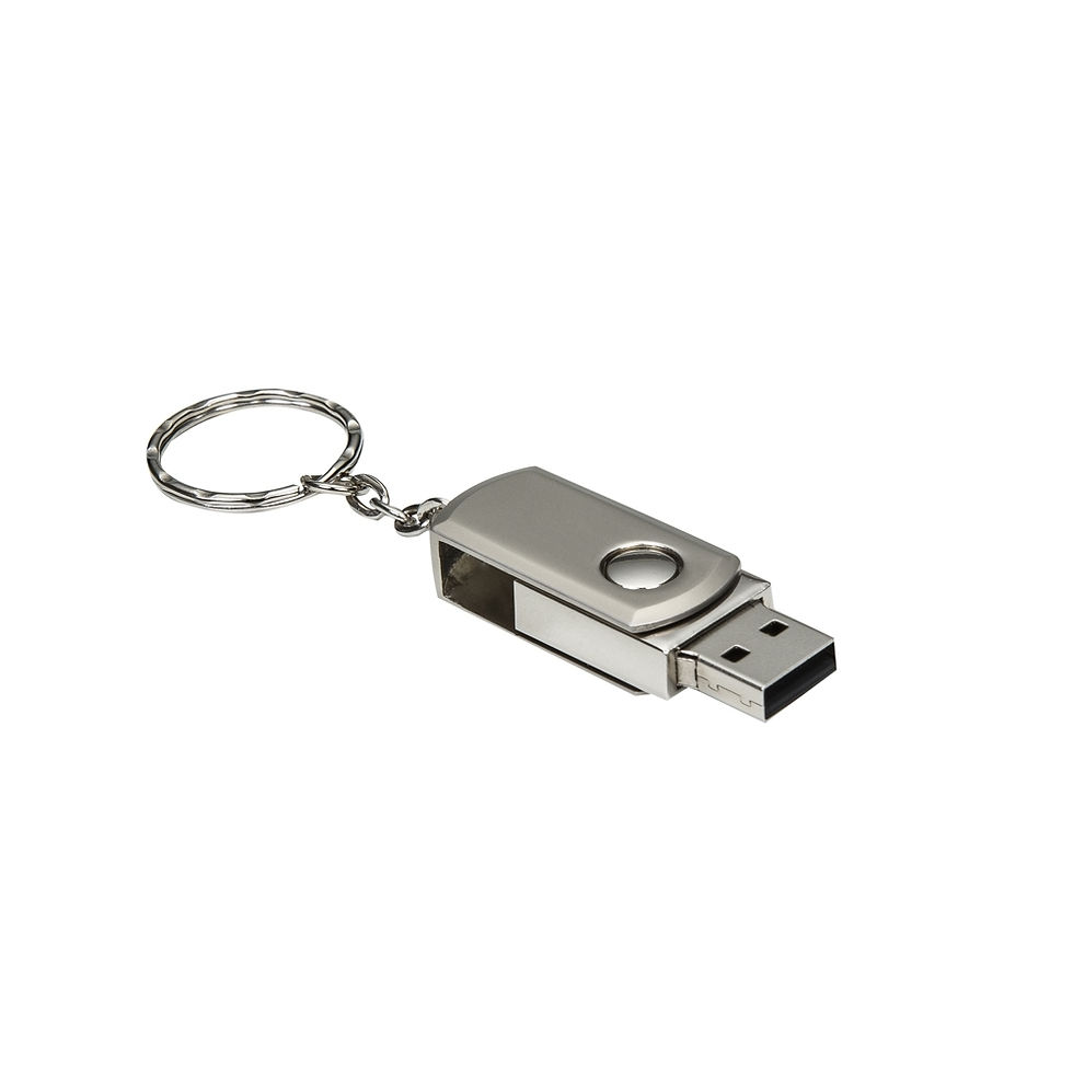 Miniatura: Mini Pen Drive 4GB Giratório