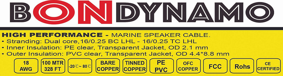 Thumbnail: MARINE SPEAKER WIRE 18 AWG - PER FEET