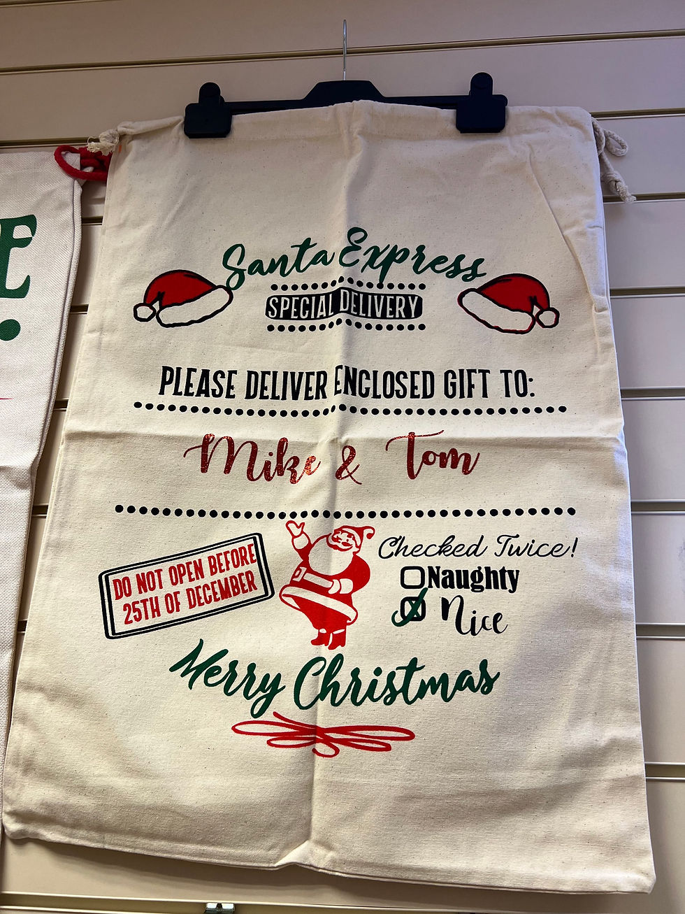 Personalised Christmas Sack