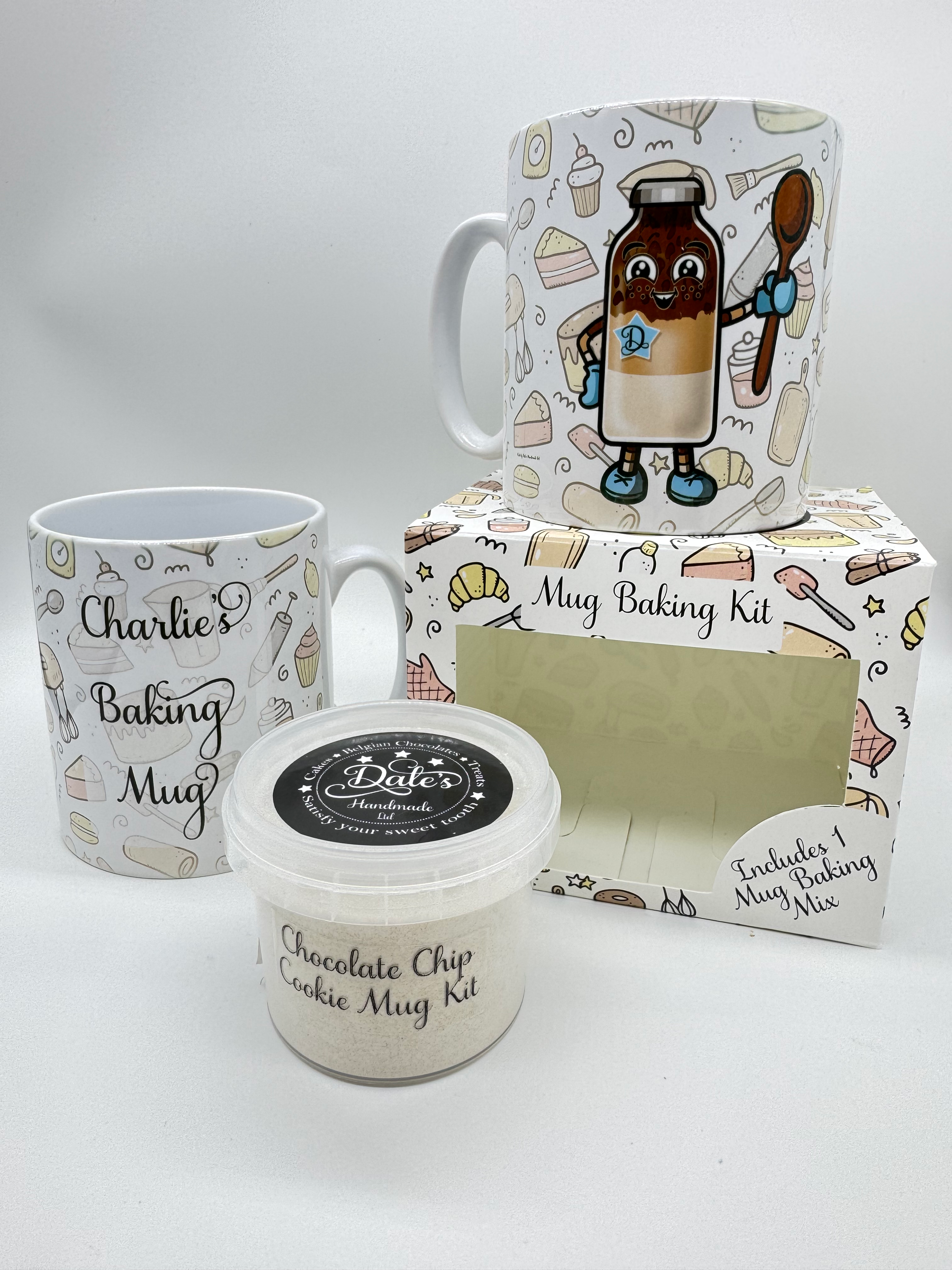 Personalised Baking Mug Gift Set