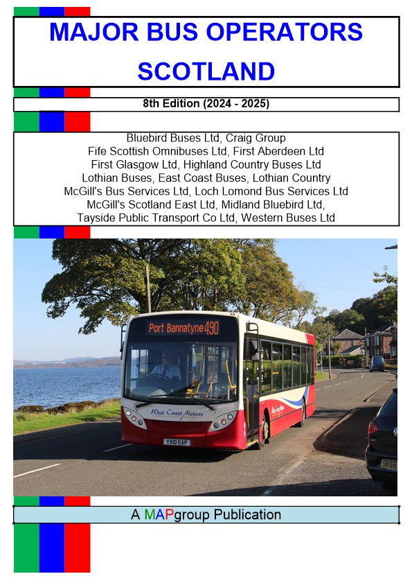 MAJOR UK BUS OPERATORS - SCOTLAND