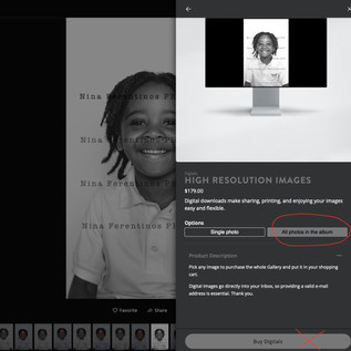 School gallery navigation advise with screenshots