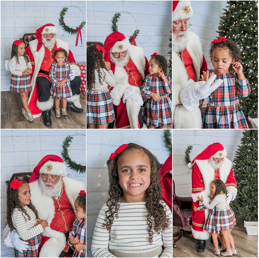 What to wear for Santa pictures in Atlanta