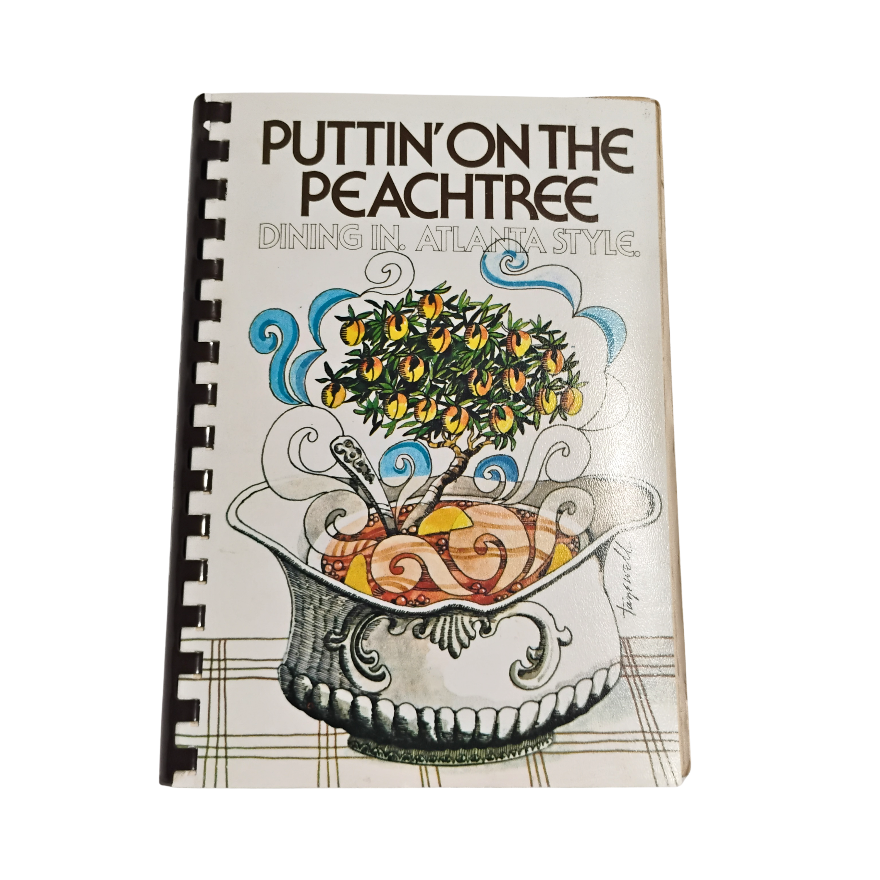 Vintage Puttin' on the Peachtree Cookbook 1984 Junior League DeKalb