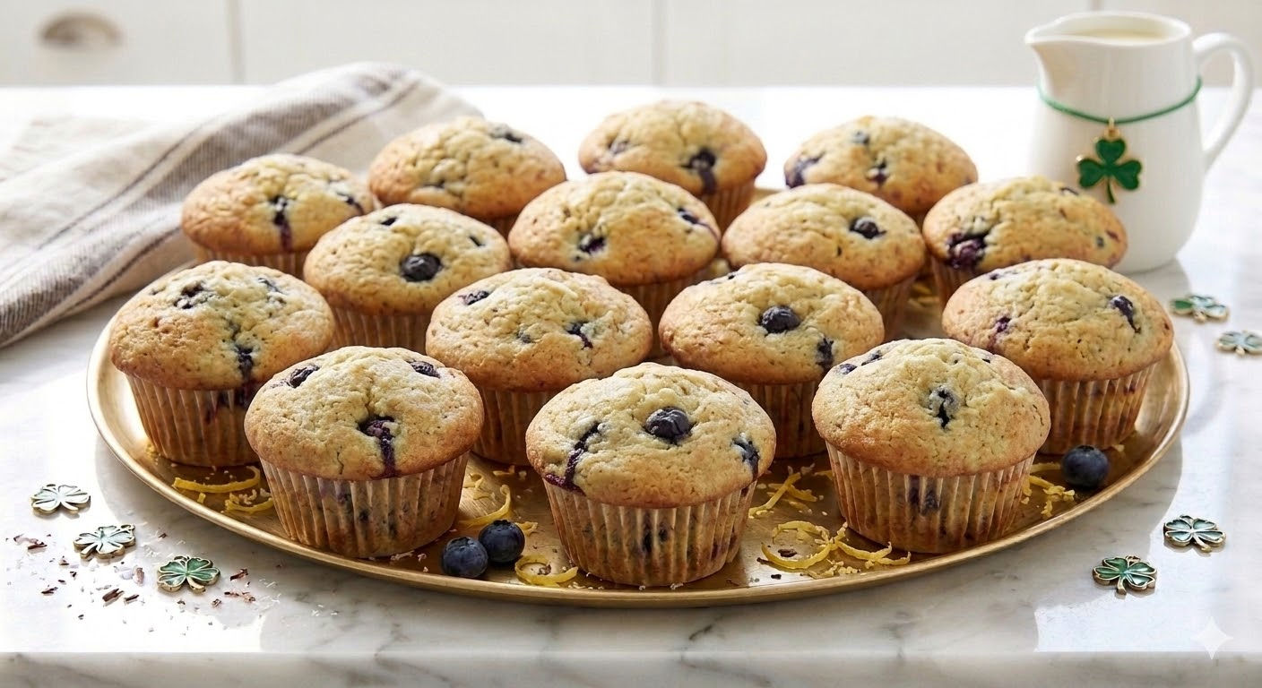 Jumbo Blueberry Limoncello Muffins 6 pack