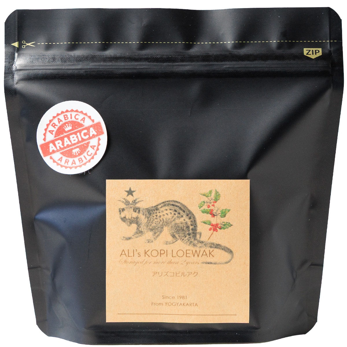 Ali's Kopi Loewak  アラビカ  粉タイプ 100g アリズコピルアク