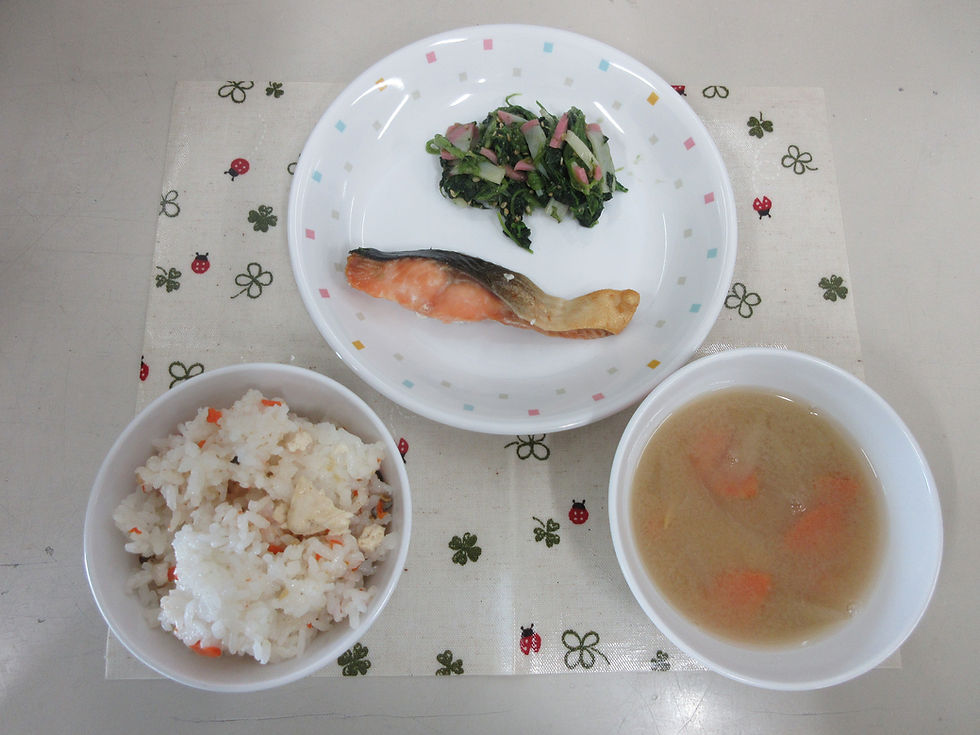 3/12(木)のメニュー