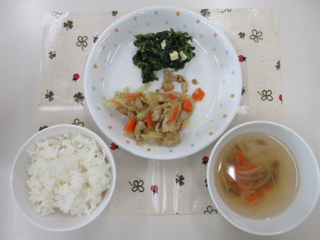 5/9(木)のメニュー