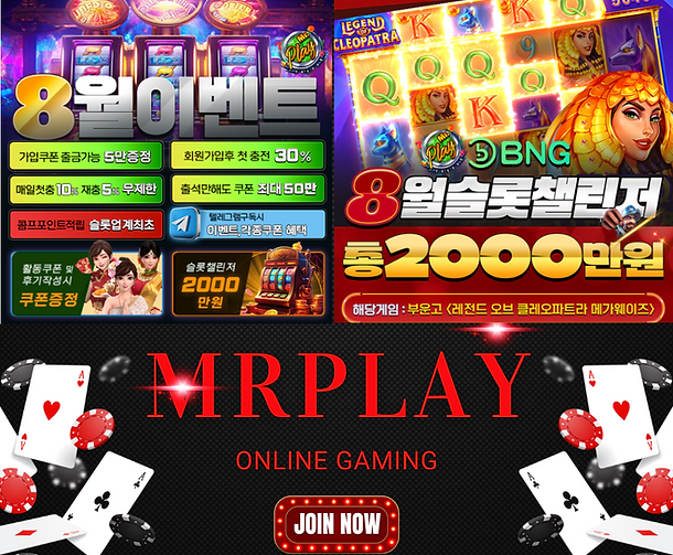 미스터플레이 슬롯사이트 후기