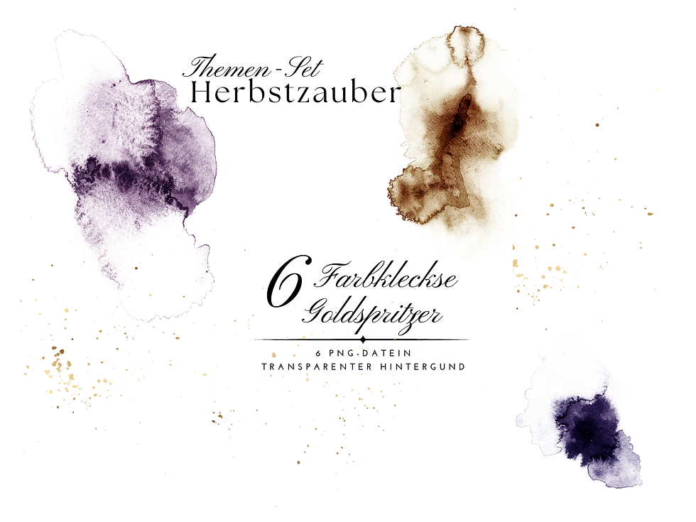 Miniaturbild: Themen-Set "Herbstzauber | Kürbis & Gold"