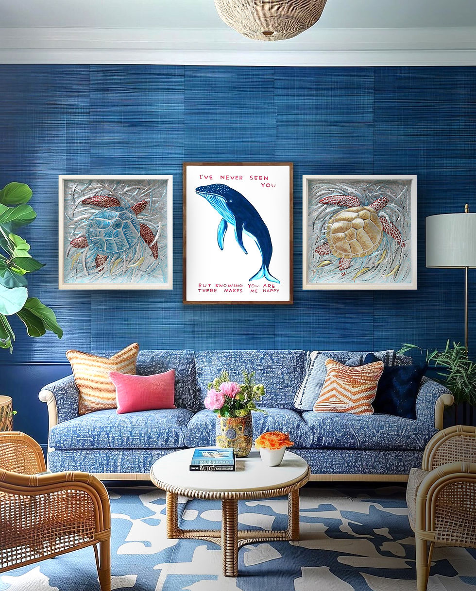 The Golden Sea Turtle