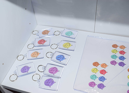Romantic Rose Keychains & Stickers from CatherineMichelleR (2021)