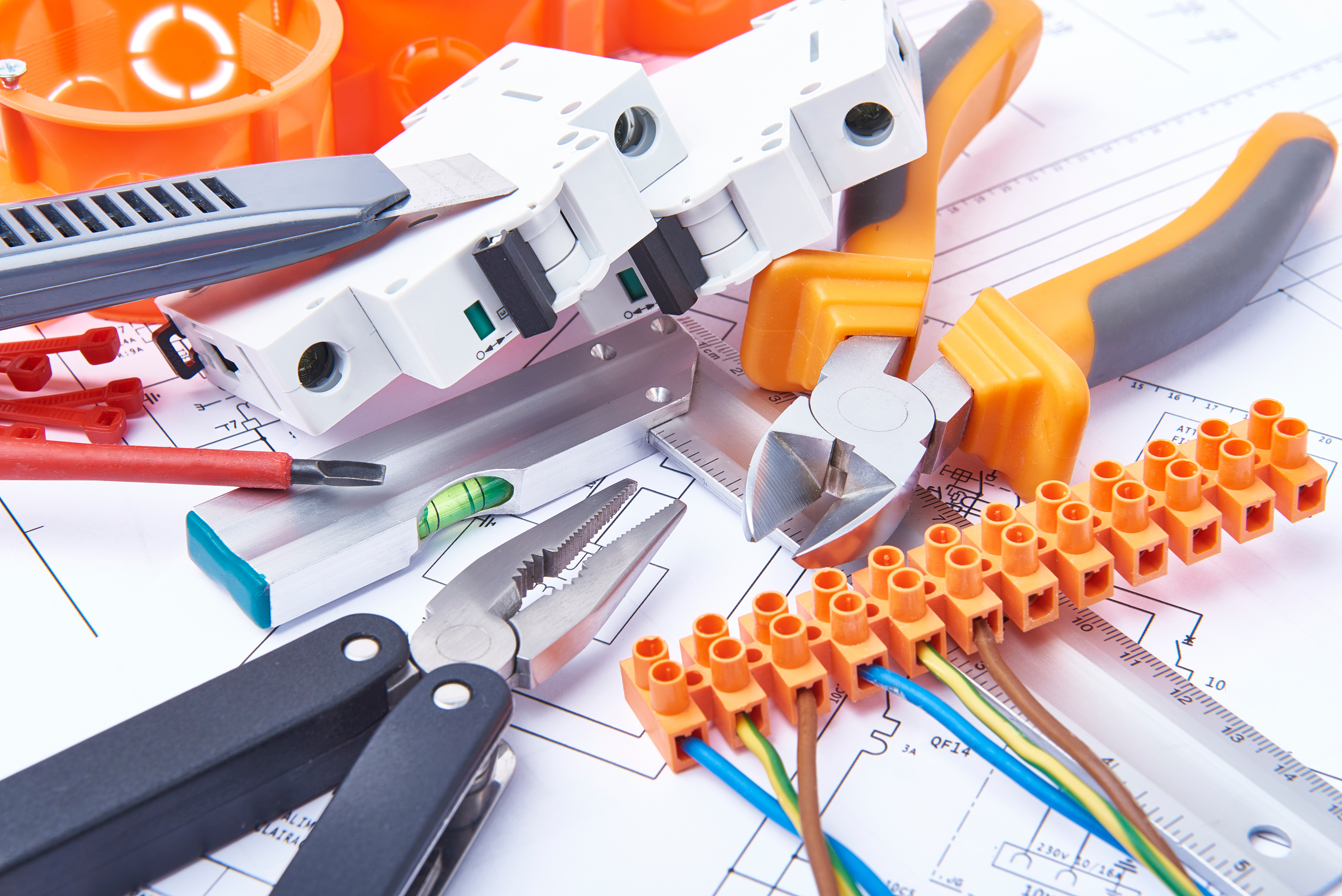 Components for use in electrical install