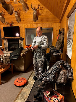 getting ready for the best deer hunt in Saskatchewan