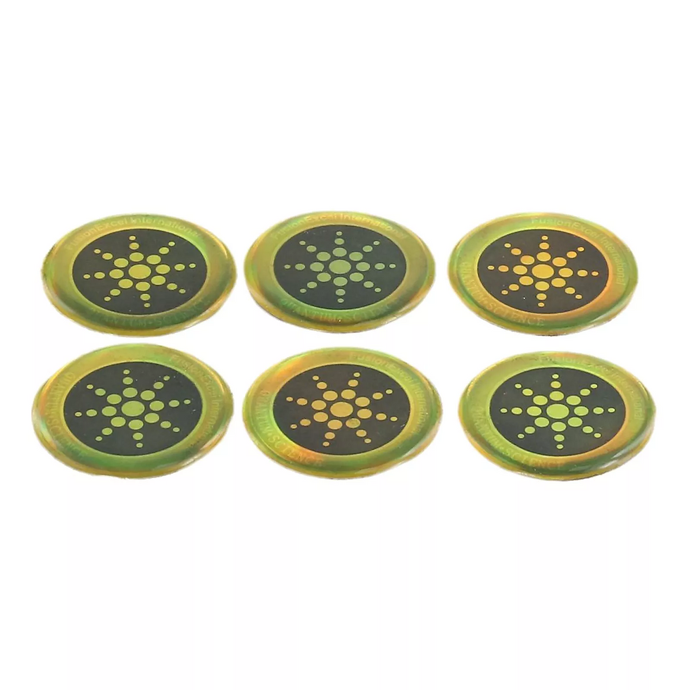 Miniatura: Quantum Anti Radiation Shield 5G EMF Protection - Phones Laptops - 12 Stickers